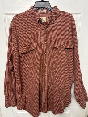 Browning Men's Red Plaid Button-Down Shirt